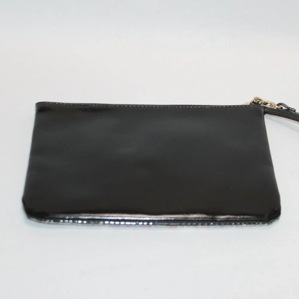 Victoria Secret Black Sequin Cosmetic Bag